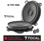 Focal IS TOY 690 Specific 2-Way Oval 6x9" Speaker Combo System