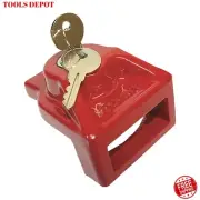 Metal Air Brake Glad Hand Lock — Keyed Differently, Model# GHAL-KD
