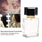 50ml Metal Sprayer Pump Bottle Travel Portable Perfume Atomizer Black WPD