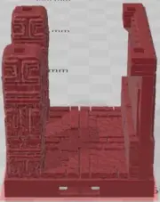 Pillars Style 4 Set 2 - Aztlan 2 Reforged - Pathfinder - Dungeons & Dragons -RPG
