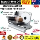200W Electric Meat Slicer Cheese Food Fruit Vegetables Deli Bread Ham Processor