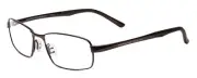 Porsche Designs P8212-C Unisex Square Reading Glasses in Dark/Matte Brown 56 mm