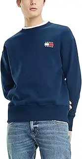 [Tommy Hilfiger] Men's TJM Tommy Badge Crew