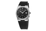 Tissot T-Classic PRX Powermatic 80 Rubber Strap Black Dial Automatic T137.407.17.051.00 100M Men's Watch