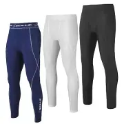 Mens Compression Base layer Thermal Skin Tights running Gym Yoga Active Pants