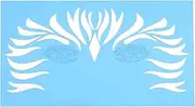 7 Patterns/Set Face Paint Stencils Reusable, Body Painting Template Facial Makeup Design Tools, Face Painting Supplies