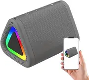 Portable Speaker,Small Vintage Wireless Speaker - Brightness Adjustable, Cute Stereo Sound Electronic Gadgets for Dorm Room Pool Party Camping Home