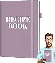 recipe journal for your own recipes, book to write recipes | recipe journal cookbook blank cookbook, aesthetic recipe keeper, family recipe book, recipe notebook cookbook, write your own recipes