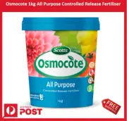 New Scotts Osmocote 1kg All Purpose Controlled Release Fertiliser + Free Ship