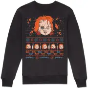 Chucky Killer Christmas Sweatshirt - Black