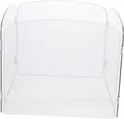 Mini Hedgehog Cage Small Animal Fence Folding Pet Barrier Acrylic Guinea Pig Playpen Safe and for Hamsters Rabbits