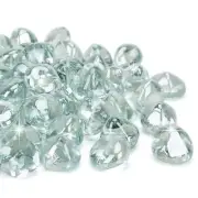 10 lbs Blended Fire pit Glass Diamonds for Fireplace & Lanscaping 1 inch Crystal