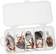 Great Fishing Tool Set Bait Fishhooks Lure Fishing Tackle Kit Reusable for Anglers
