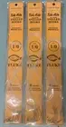 3 Packs Tide Rite Saltwater Fluke Rigs Snelled Mustad Hooks Gold 1/0