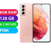 Samsung Galaxy S21 5G (128GB, Pink) Australian Stock - Grade (Excellent)