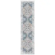Catzon Vintage Runner Rug Distressed Non-Slip Carpet for Kitchen Hallway-B
