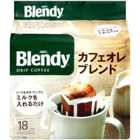 在飛比找momo購物網優惠-【AGF】Blendy濾式咖啡-咖啡歐蕾 7gx18入/袋