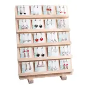 Fashion Wood Jewelry Display Necklace Charms Jewelry Display Tray Pendant5348