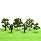 Plastic Fruit Tree HO Scale Train Layout Model Trees Enhance Model Details
