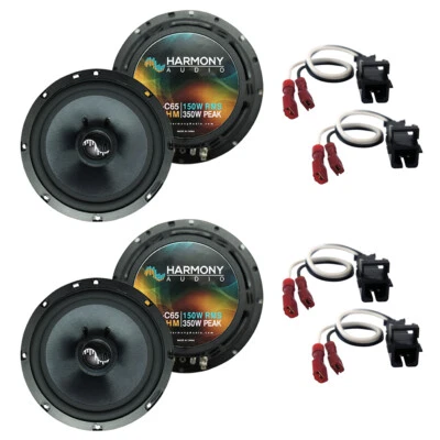 Fits Saturn S Series 2000-2002 Factory Speakers Upgrade Harmony (2) C65 Package
