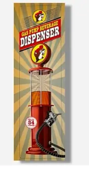 New BUCEES Buc cee Drink Gas Pump Dispenser