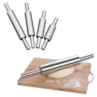 Stainless Steel Rolling Pin Non-stick Dough Roller Baking Pastry Making Tools