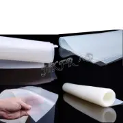 1pcs 0.2mm x 500 x 500mm Silicone Rubber Sheet Ultra-thin Plate Transparent Mats