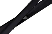 1000mm Tile Insert Bathroom Shower Black Grate Drain w/Centre outlet Floor Waste