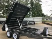 12x6 HYDRAULIC TIPPER TRAILER | 2800kg GVM | HIGH SIDES | FULL CHECKERPLATE