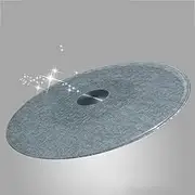 DEFGHIJ Large Turntable Tempered Glass Dining Table Lazy Susan Display Serving Tray Round Glass Serving Plate Tabletop Rotating Serving Tray 70-110cm/28-43in(80cm)