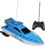 TOYANDONA 1 Set Remote Control Boat High Boat Rc Boats for Model Vessel Portable Speedboat Bath Boat Bath Boat Rc Beach Boat Rc Sailing Boat Yacht Boy for Plastic