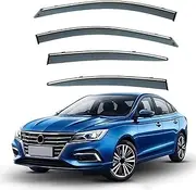 4Pcs Car Wind Deflectors for Mg5 Sedan Mk2-Ap31 2020 2021 2022 2023, Side Window Ventilated Visors Rain Deflector
