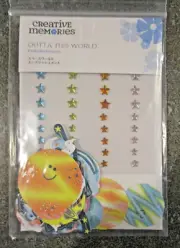 CREATIVE MEMORIES - OUTTA THIS WORLD Embellishments 2021 NEW outer space