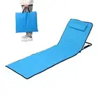 Garden Reclining Sun Lounger Folding Chair Bed Rocker Recliner Beach Camping