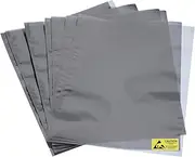 uxcell 20Pcs Anti Static Bags ESD Shielding Bag Flat Open Top Anti Static Bag for Electronic Devices 11x13 Inch(280x330mm)
