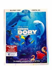 Finding Dory (Blu-ray, 2016) DVD Digital Hd. NEW Factory Sealed
