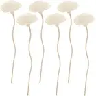 6Pcs Reed Diffuser Stick, Rattan Essential Oil Sticks Natural Rattan Flower Reed