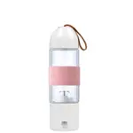【富士電通 FUJITEK】USB隨行杯果汁機 充電式 耐熱玻璃 FT-JER01
