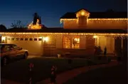 480 LED 14.5 Meters WARM WHITE SOLAR ICICLE CHRISTMAS LIGHTS WITH 8 FUNCTIONS