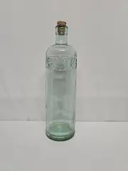 Round Tall Light Green Wine Bottle HIMARK EXCELLENT CONDITION