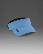 Performance Visor, 2XU, OSFA, Azure Blue/Black, Unisex