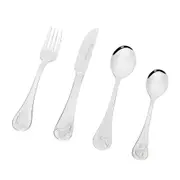 4pc Stanley Rogers Children's Cutlery/Utensil Set Dinosaurs Fork/Knife/Spoon