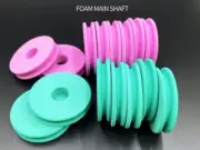 20Pcs Fishing Tippet Holder Line Storage Wind On Snell Leader Rigs Foam Spool