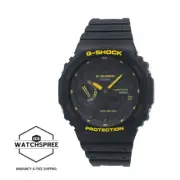Casio G-Shock Bluetooth® Solar Powered Black Resin Band Watch GA-B2100CY-1A