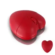 Wireless Bluetooth Mouse Silent and Stylish Heart-Shaped Mouse for Laptop PC ...
