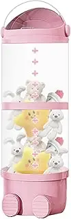 Clear Stuffed Animal Storage Tube - Toy Display Transparent Storage Box | Stuffed Animal Doll Tube, Toy Storage Tube, Large Doll Display Bucket for Living Room Bedroom