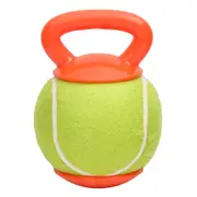 M-Pets 18cm Baggy Ball Pet Dog Catch Interactive Fun Play Fetch Toy Green/Orange