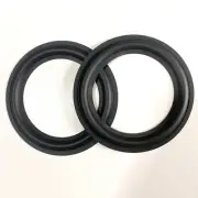 2 Replacement 6" Speaker Rubber Surrounds For Speaker Edge Repair