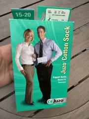 Juzo 5800 AD III White CT 15-20mmHg Compression Socks Stockings New