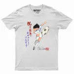 T 恤 TSUBASA CAPTAIN TSUBASA T 恤男女通用棉精梳 30S